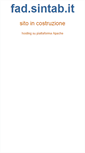 Mobile Screenshot of fad.sintab.it